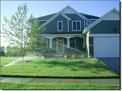 Sprinkler Irrigation installation for your lawn