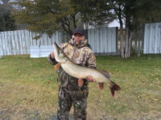 Catch monster Northen Pike at the Spanish River Resort & Campground